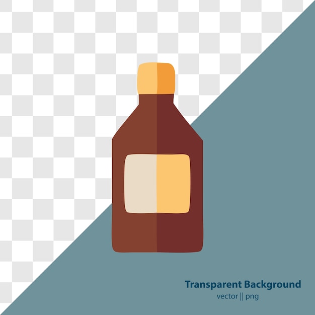 fondo de vacaciones de Acción de Gracias ilustración vectorial en fondo transparente dibujado a mano