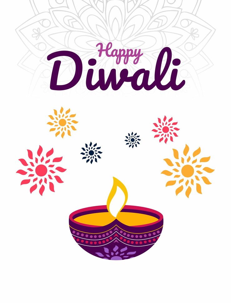 Fondo de vacaciones del festival Diwali