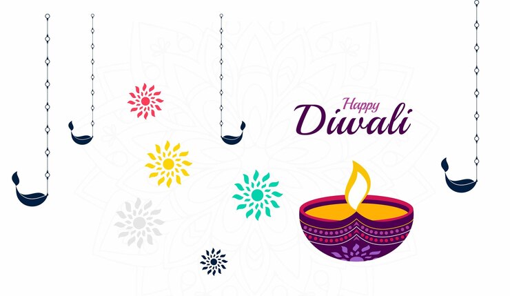 Fondo de vacaciones del festival Diwali