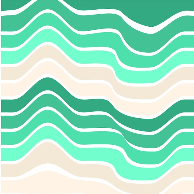 Fondo de vale retro maravilloso Fondos de ilustración vectorial en estilo trippy retro de moda Estilo hippie de los años 60 y 70