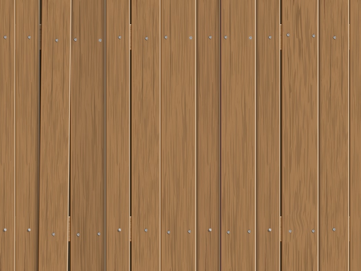 Vector fondo de valla de madera vieja