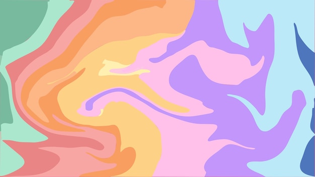 Fondo de vapor colorido dulce arte
