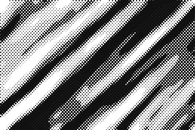 Fondo de vector abstracto, efecto de punto de desvanecimiento, tonos de gris