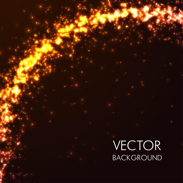 Fondo de vector abstracto con forma circular