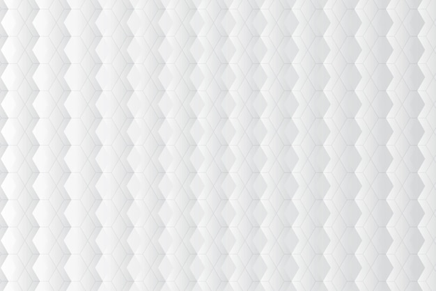 Fondo de vector abstracto hexágono blanco con línea