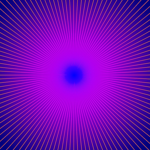 Fondo de vector abstracto con líneas. Ilustración vectorial Colores vibrantes