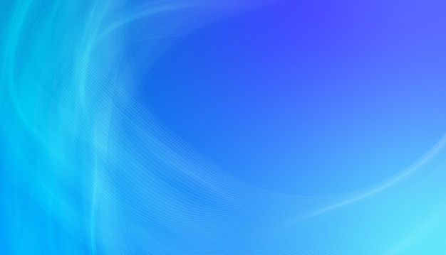 Fondo de vector abstracto de onda azul