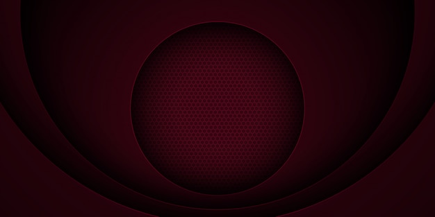 Vector fondo de vector abstracto rojo oscuro con características superpuestas.