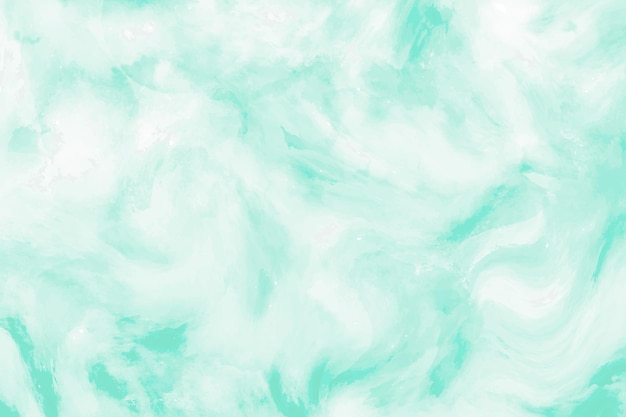 Fondo de vector de acuarela degradado verde menta. Textura acuarela dibujada a mano. Fondo verde claro