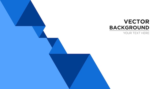 Fondo de vector azul blanco moderno