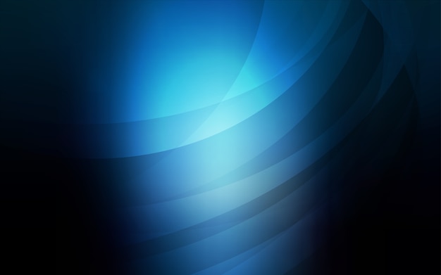 Fondo de vector azul oscuro con formas de lava