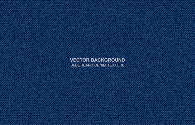 Vector fondo de vector blue jeans textura de mezclilla