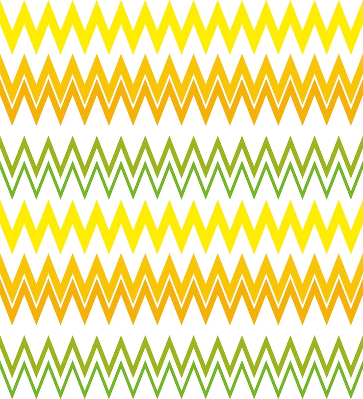 Vector fondo de vector brillante y colorido hecho de eps de rayas en zig zag
