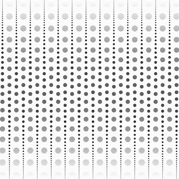 Fondo de Vector círculo puntos de semitono