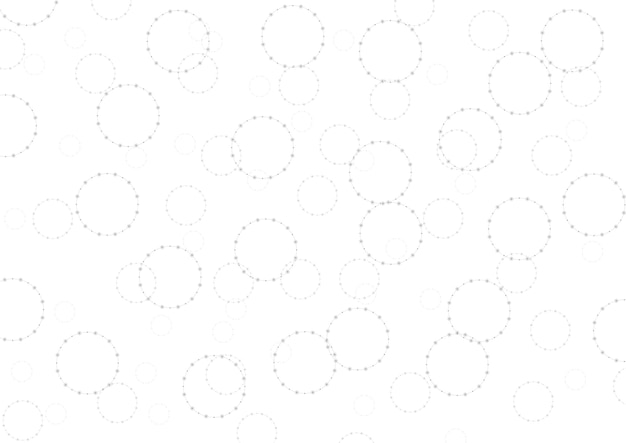Fondo de vector de círculos de tecnología gris claro