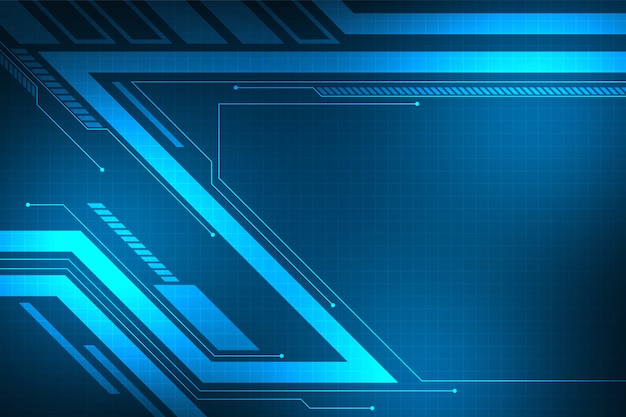 Fondo de vector en el concepto de tecnología.