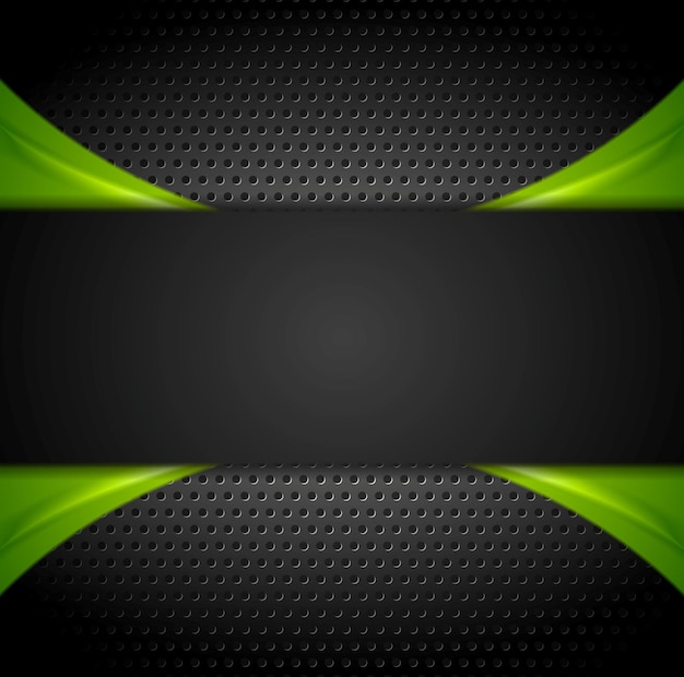 Fondo de vector corporativo oscuro abstracto