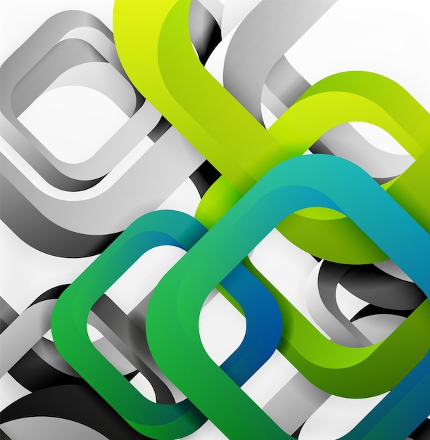 Fondo de vector cuadrado