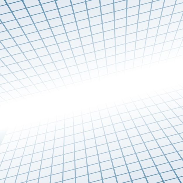 Fondo de vector de cuadrados azul tecnología abstracta
