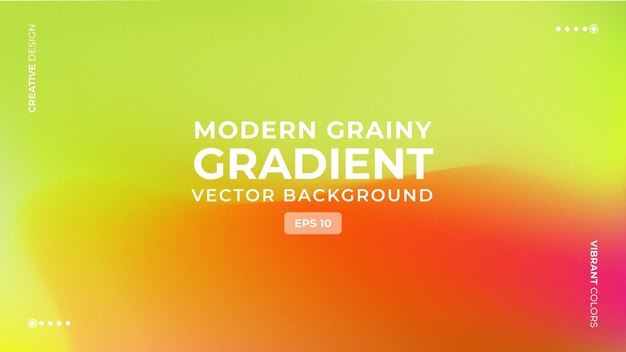 Fondo de vector degradado granulado moderno moderno
