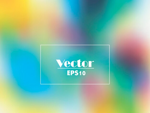 Fondo de vector digital degradado de vector verde azul amarillo