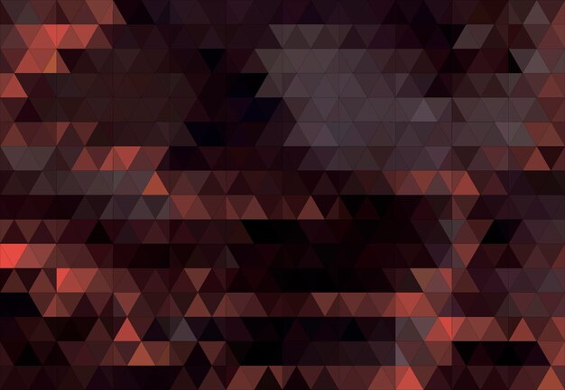 Fondo de vector digital de imagen abstracta de triángulos grises marrones
