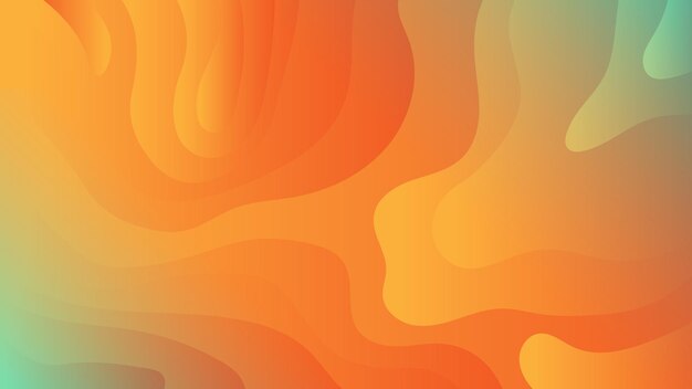 Fondo de vector dinámico de onda fluida abstracta moderna