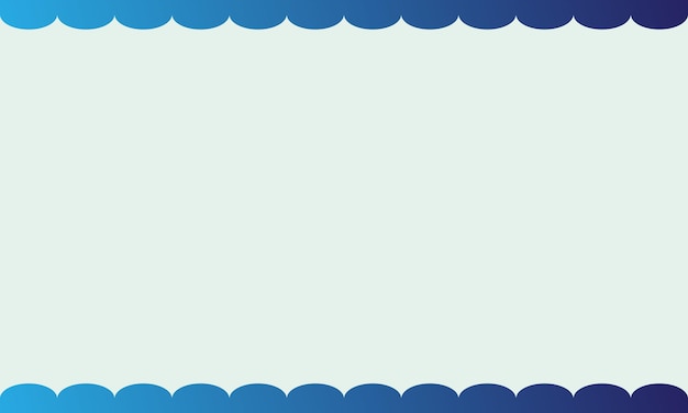 Fondo de vector de diseño de fondo de onda azul para presentación de negocios