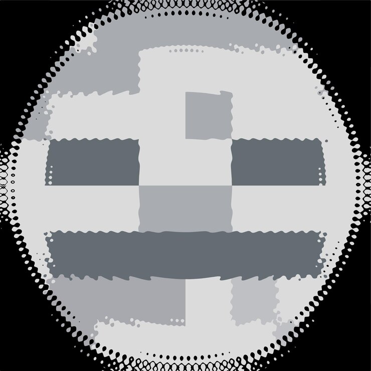 Vector fondo de vector de diseño gráfico de patrón gris claro y blanco