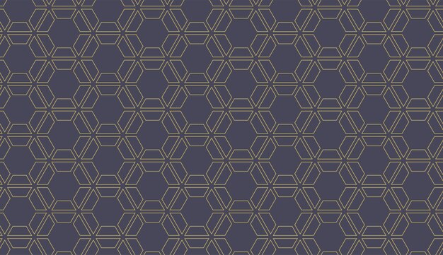 Fondo de vector de diseño de moda sin costuras de patrón geométrico para telón de fondo web o impresión en papel