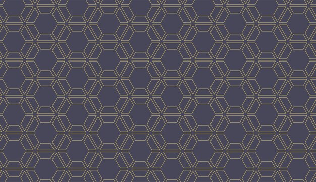 Fondo de vector de diseño de moda sin costuras de patrón geométrico para telón de fondo web o impresión en papel