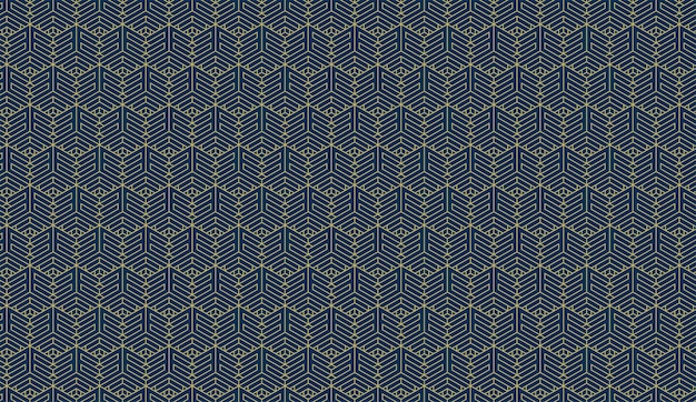 Fondo de vector de diseño de moda sin costuras de patrón geométrico para telón de fondo web o impresión en papel
