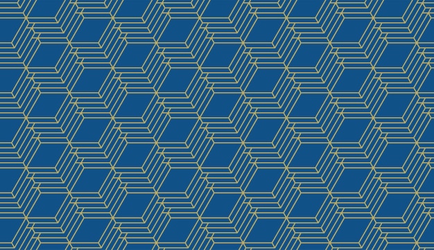 Fondo de vector de diseño de moda sin costuras de patrón geométrico para telón de fondo web o impresión en papel