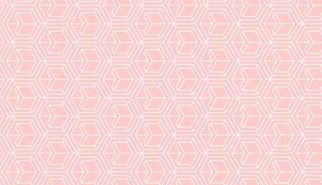 Fondo de vector de diseño de moda sin costuras de patrón geométrico para telón de fondo web o impresión en papel