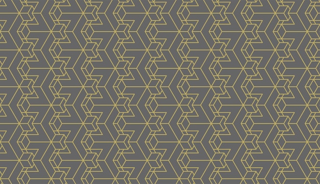Fondo de vector de diseño de moda sin costuras de patrón geométrico para telón de fondo web o impresión en papel