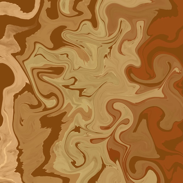 fondo de vector de efecto mármol marrón abstracto