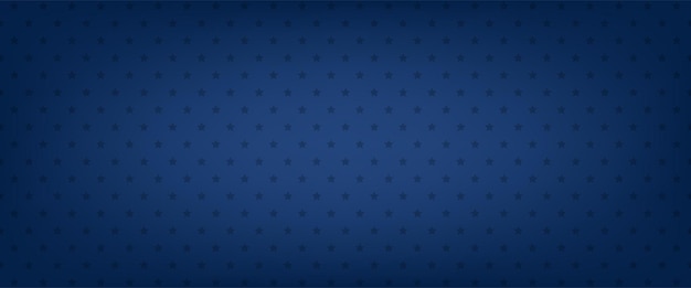 Fondo de vector de estrella azul Patrón patriótico de bandera americana