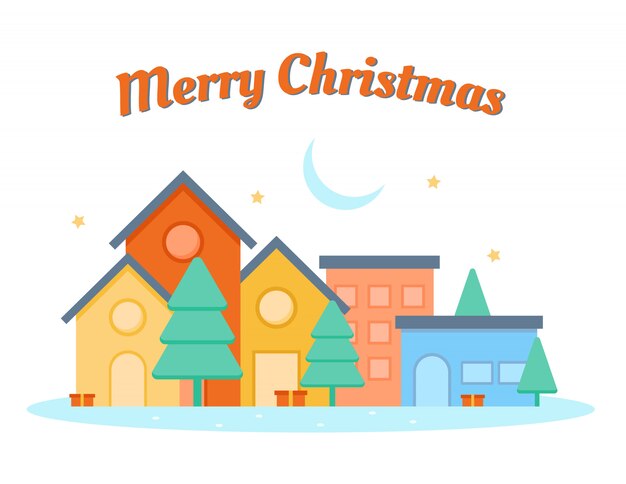 Fondo de vector de feliz Navidad