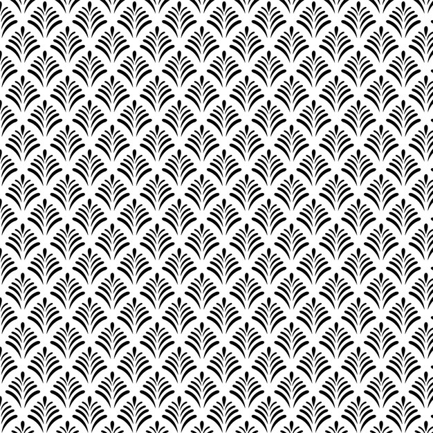 Fondo de vector floral abstracto