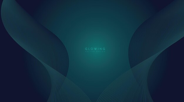 Fondo del vector de forma de flujo abstracto