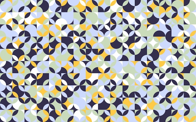 Fondo de vector geométrico colorido abstracto