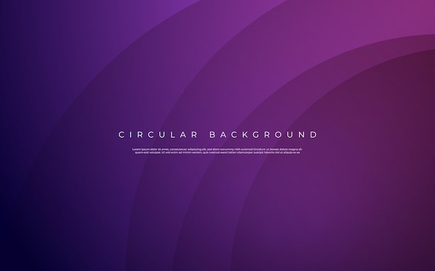 Fondo de vector geométrico de diseño moderno de sombra ondulada dinámica degradado púrpura oscuro abstracto