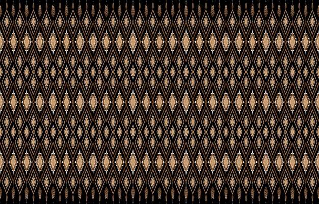 Fondo de vector geométrico con elementos étnicos tribales sacros. Triángulos tradicionales gitana geo