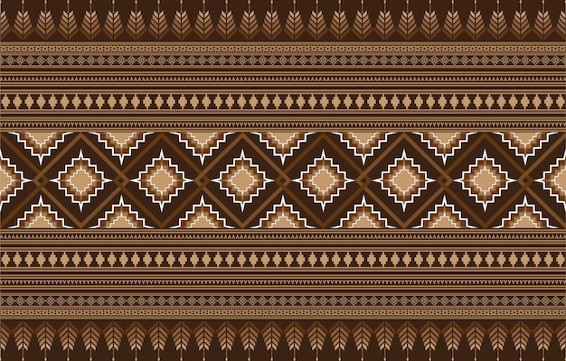 Fondo de vector geométrico con elementos étnicos tribales sacros. Triángulos tradicionales gitana geo