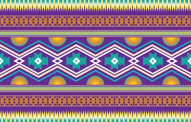 Fondo de vector geométrico con elementos étnicos tribales sacros Triángulos tradicionales gitanos