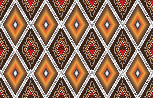 Fondo de vector geométrico con elementos étnicos tribales sacros. Triángulos tradicionales gitanos