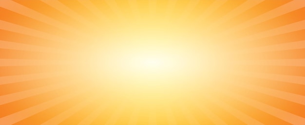 Vector fondo de vector gráfico de sol de verano caliente