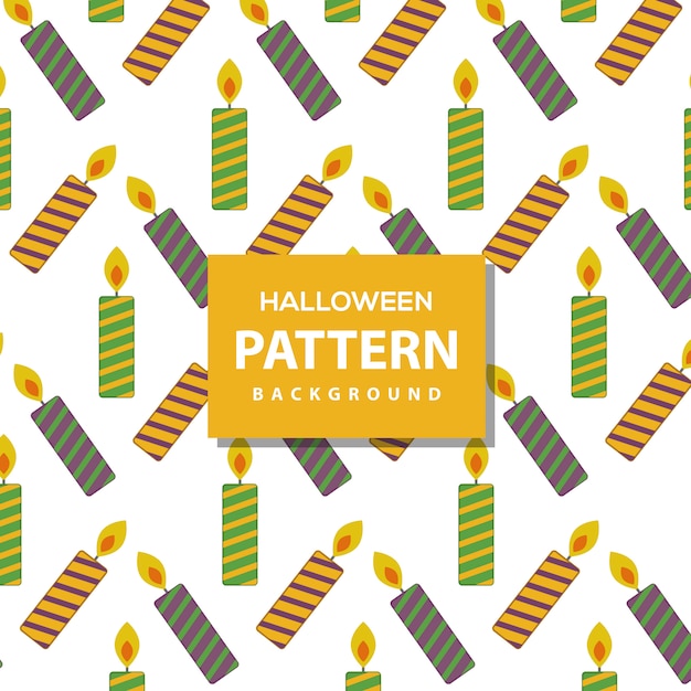 Fondo de vector Helloween patrón