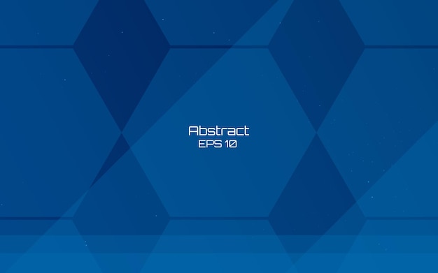 Fondo de vector hexagonal de tecnología abstracta