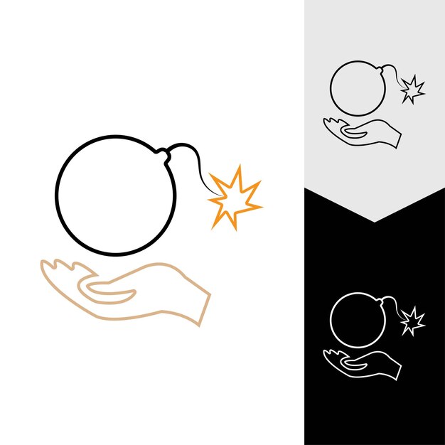 Fondo de vector de icono de auge